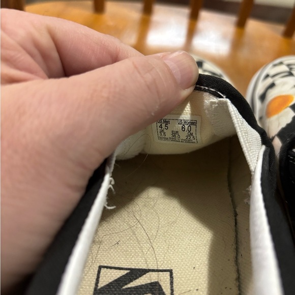 Vans Daisy Design Slip On Sneakers - Picture 4 of 5